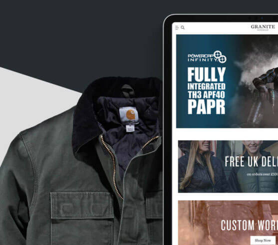 Granite Workwear Branding